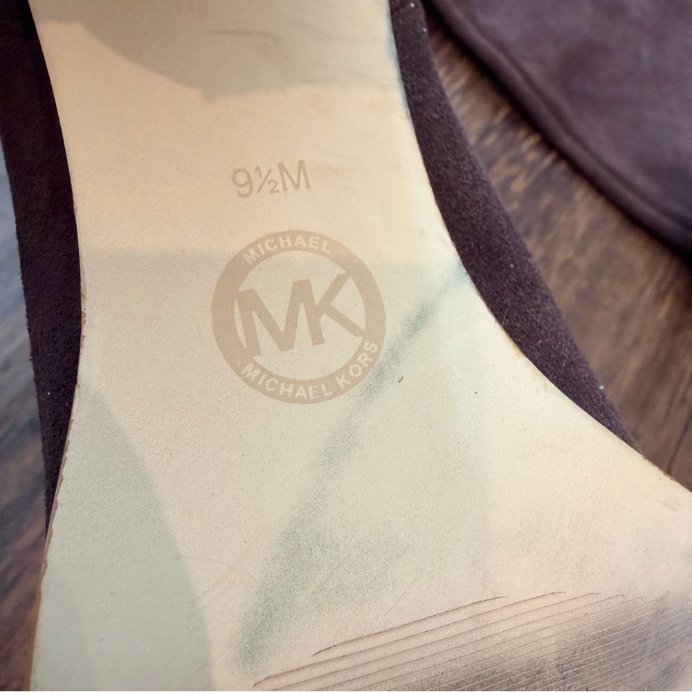 Michael Kors Brown Heeled Boots - Picture 5 of 6
